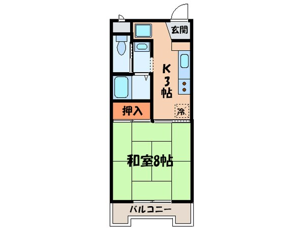 エシュリオン原崎の物件間取画像